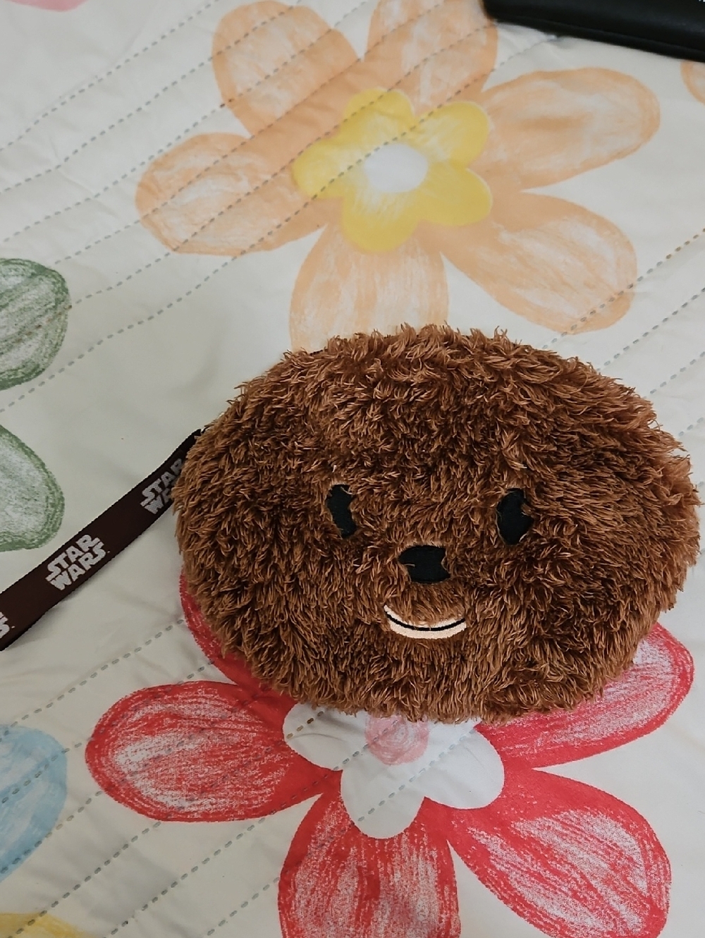 Star Wars Chewbacca Plush Wristlet Pouch - Brown